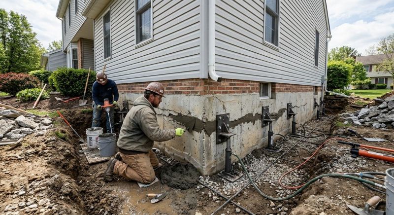 Basement Foundation Repair in Nowata, OK