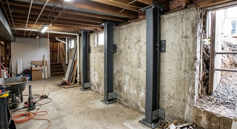 Basement Stabilization in Bartlesville, OK