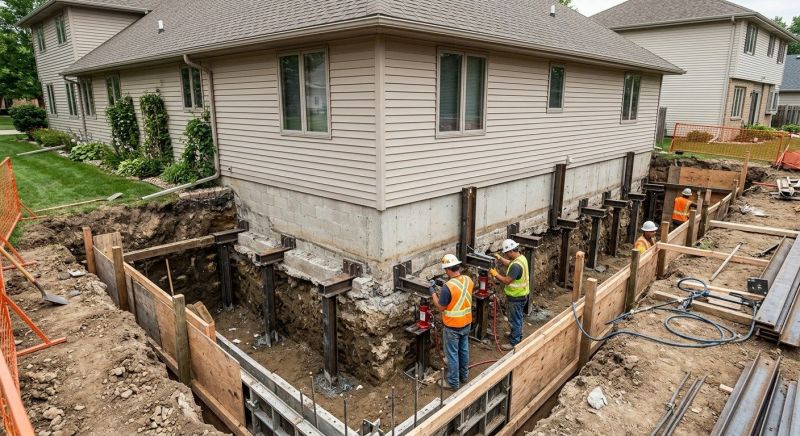 Basement Underpinning in Bartlesville, OK