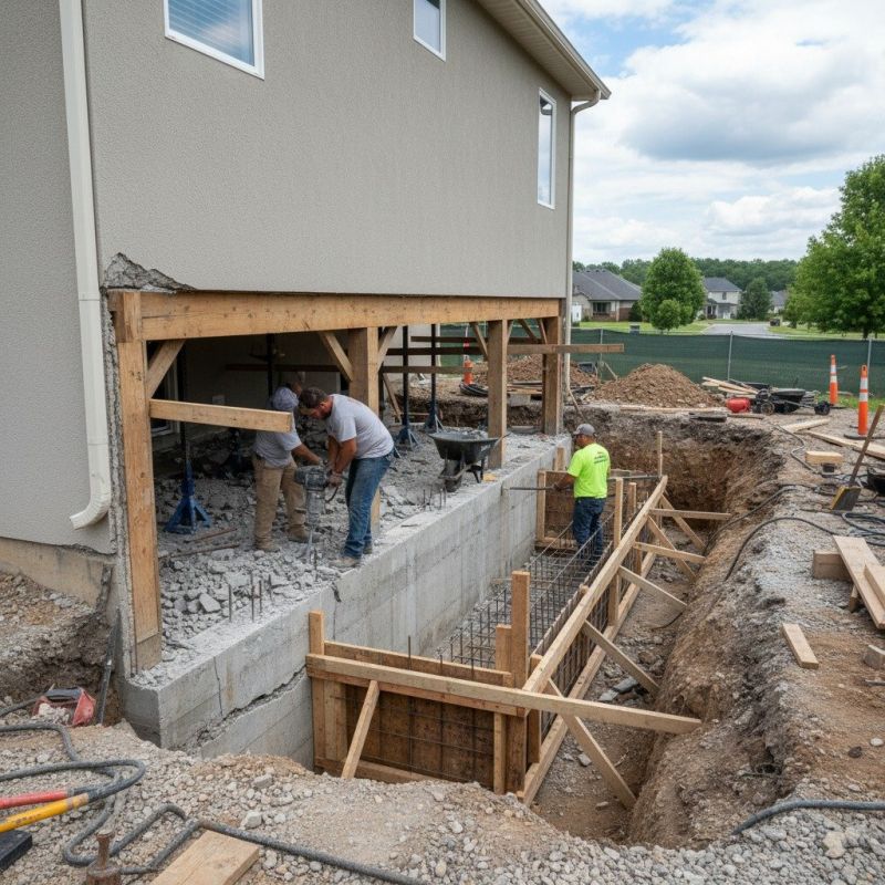 Building Foundation Repair in Bartlesville, OK