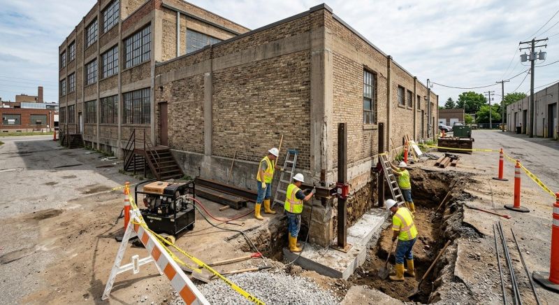Building Foundation Repair in Nowata, OK