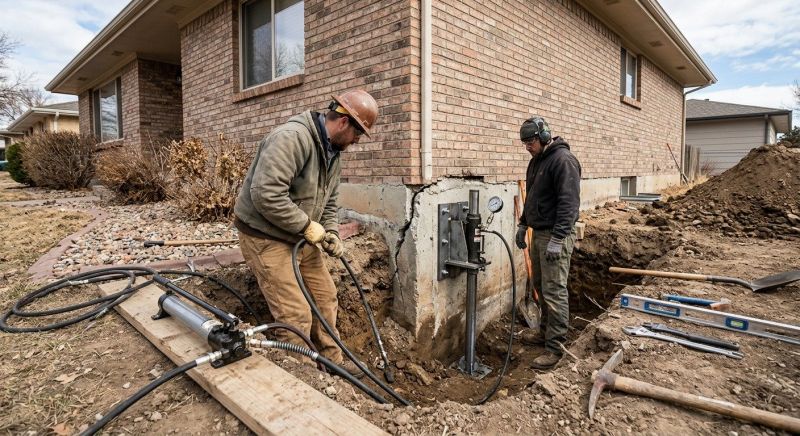 Building Foundation Repair in Talala, OK