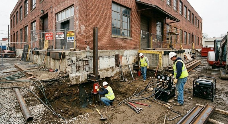 Commercial Foundation Repair in Bartlesville, OK