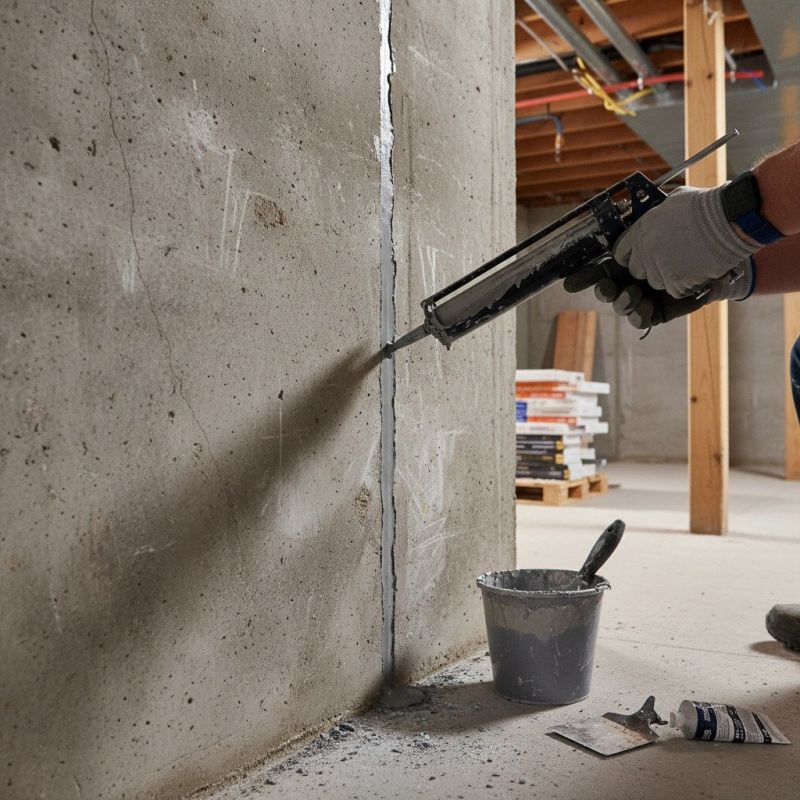 Cracked Basement Floor Repair in Bartlesville, OK