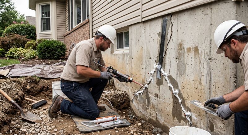 Cracked Foundation Repair in Talala, OK