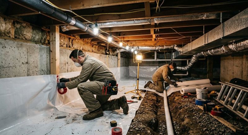 Crawl Space Leveling in Bartlesville, OK