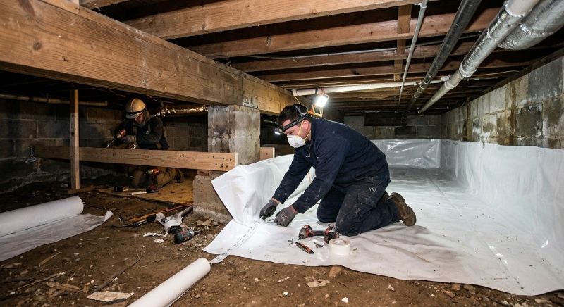 Crawl Space Leveling in Bartlesville, OK