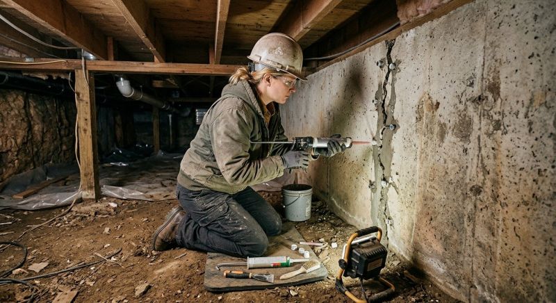 Crawlspace Foundation Repair in Bartlesville, OK
