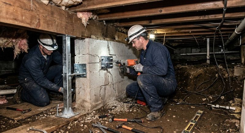 Crawlspace Foundation Repair in Oologah, OK