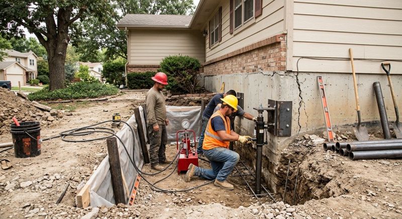 Deep Foundation Repair in Bartlesville, OK