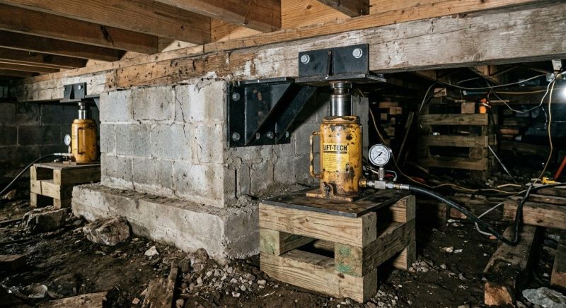 Foundation Jacking in Nowata, OK