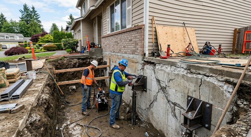 Foundation Renovation in Bartlesville, OK