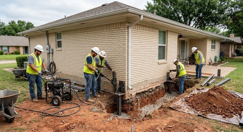 Foundation Stabilizing in Nowata, OK