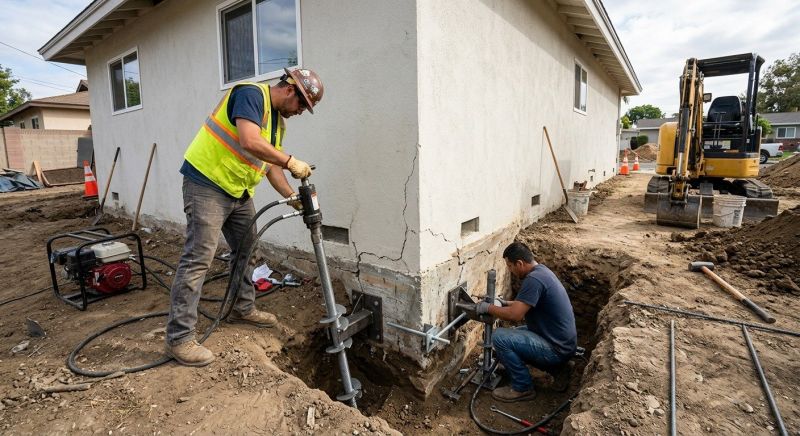Foundation Stabilizing in Nowata, OK