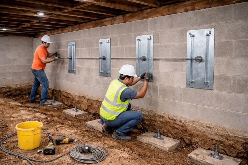 Foundation Stabilizing in Oologah, OK