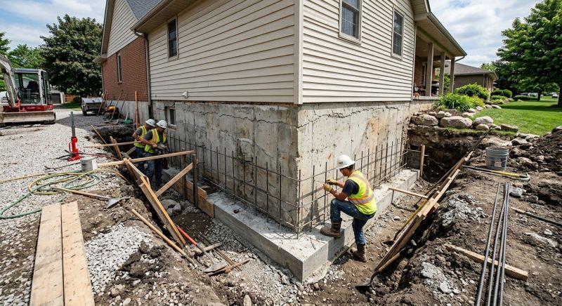 Foundation Strengthening in Bartlesville, OK
