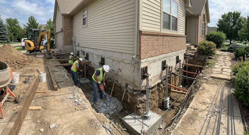 Foundation Underpinning in Bartlesville, OK