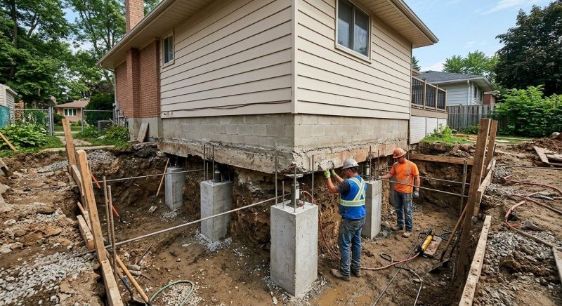 Foundation Underpinning in Bartlesville, OK