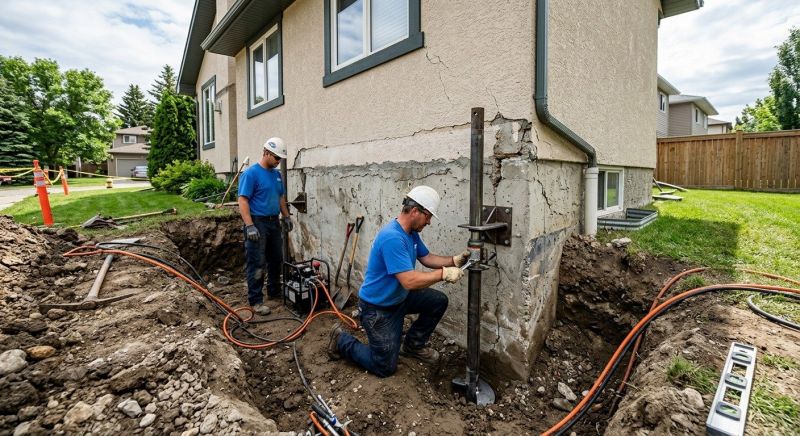 Helical Piers Installation in Bartlesville, OK