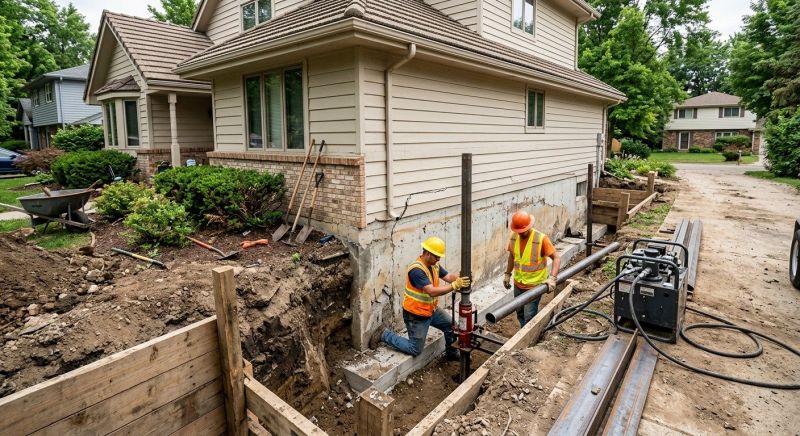 Home Foundation Repair in Bartlesville, OK