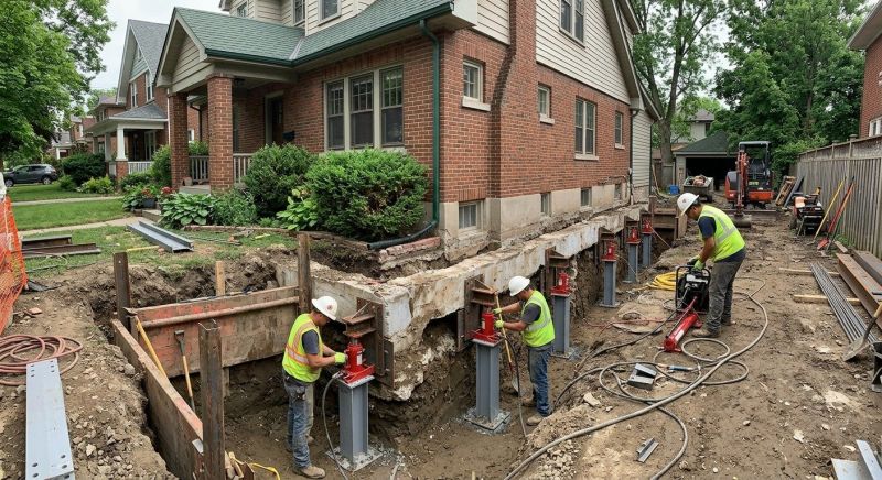 House Underpinning in Bartlesville, OK