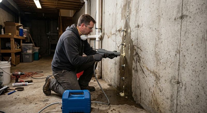 Leaking Foundation Repair in Bartlesville, OK