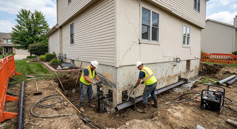 Sinking Foundation Repair in Osage County, OK