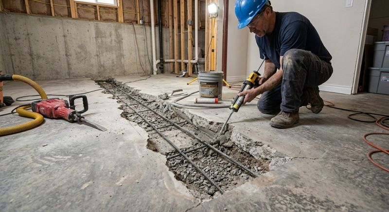 Slab Foundation Repair in Bartlesville, OK