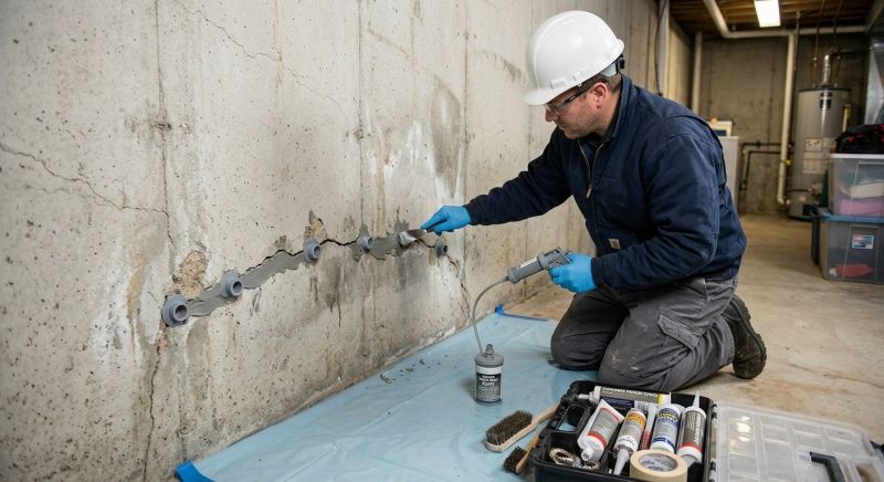 Structural Crack Repair in Bartlesville, OK