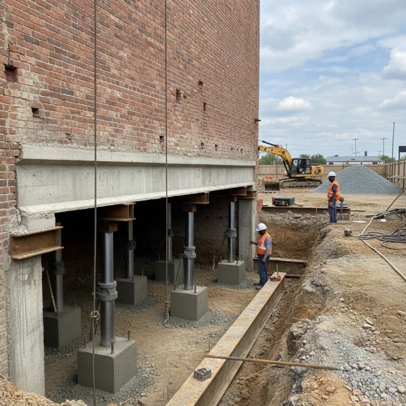 Structural Underpinning in Bartlesville, OK