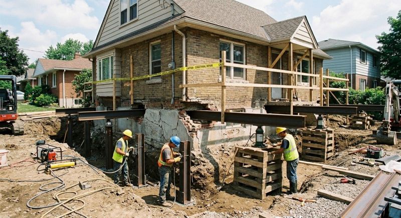 Structural Underpinning in Bartlesville, OK