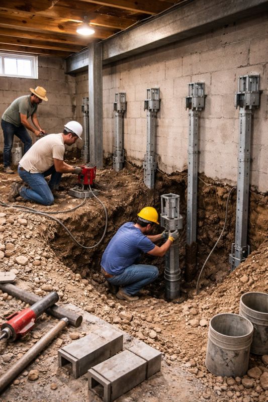 Underpinning Repair in Bartlesville, OK