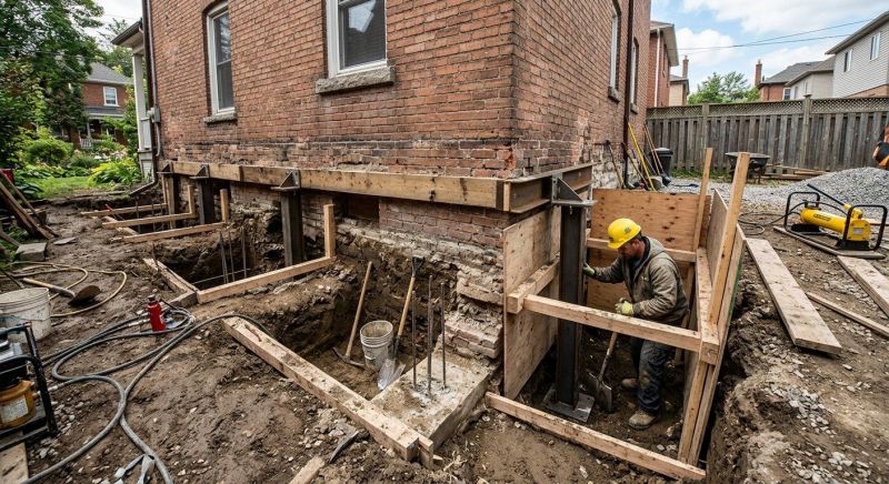Underpinning Repair in Bartlesville, OK