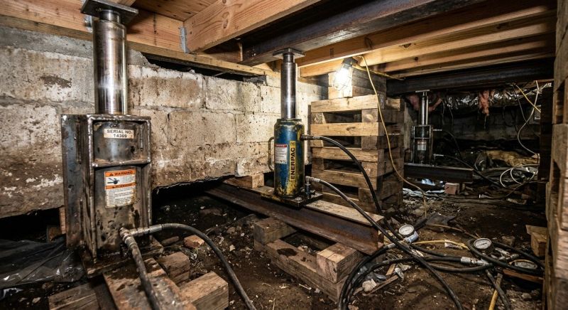 Foundation Jacking in Oologah, OK